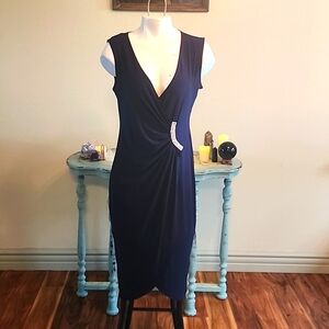 SZ 6 Navy Blue Cocktail dress